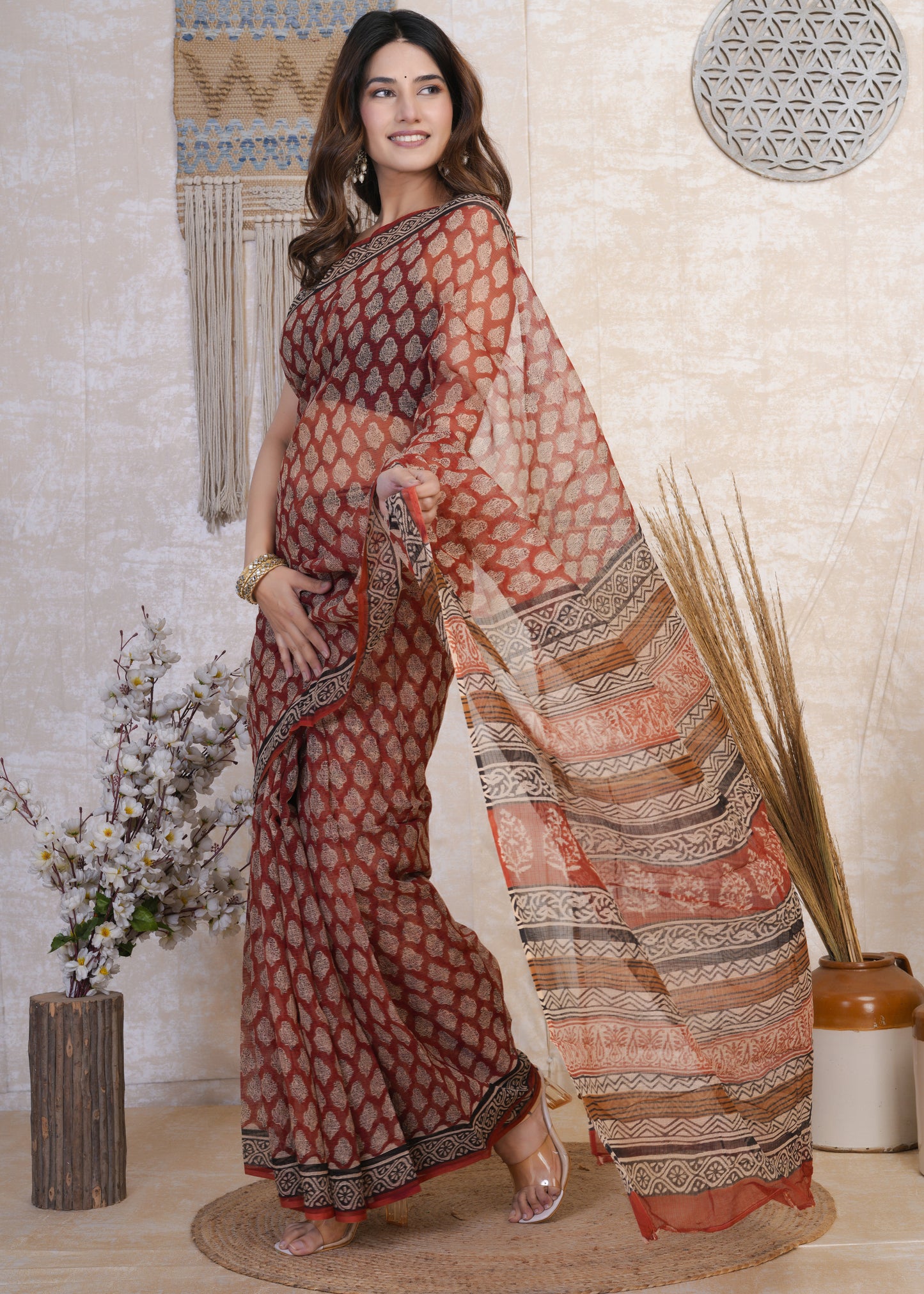 Rudoria: Kota Doria Saree