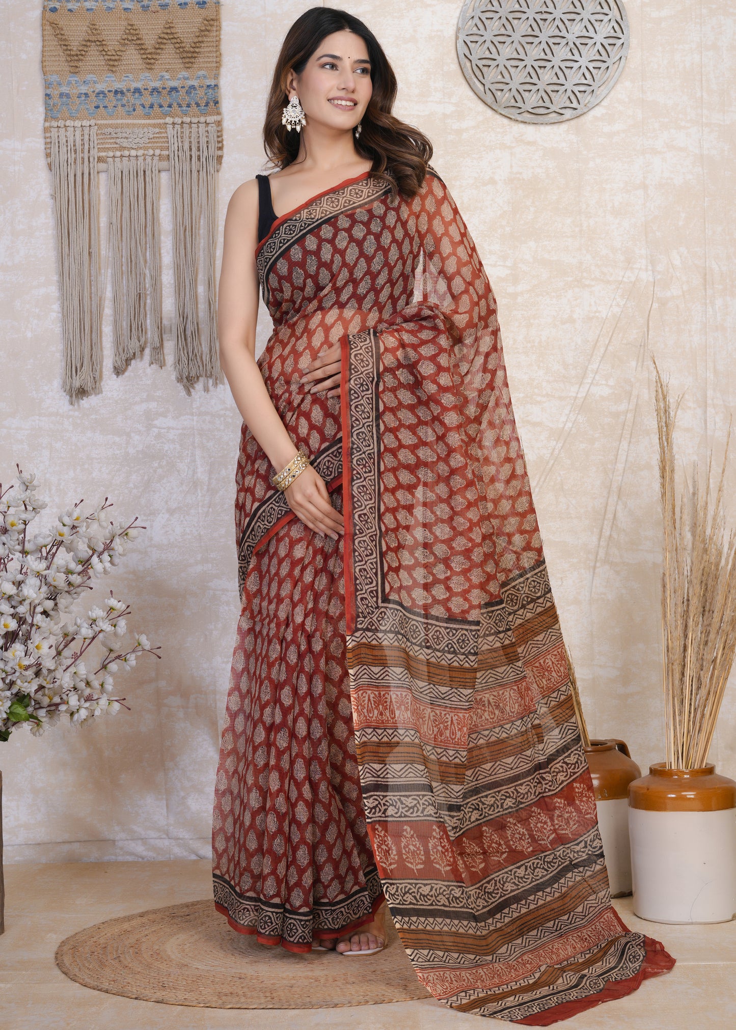 Rudoria: Kota Doria Saree